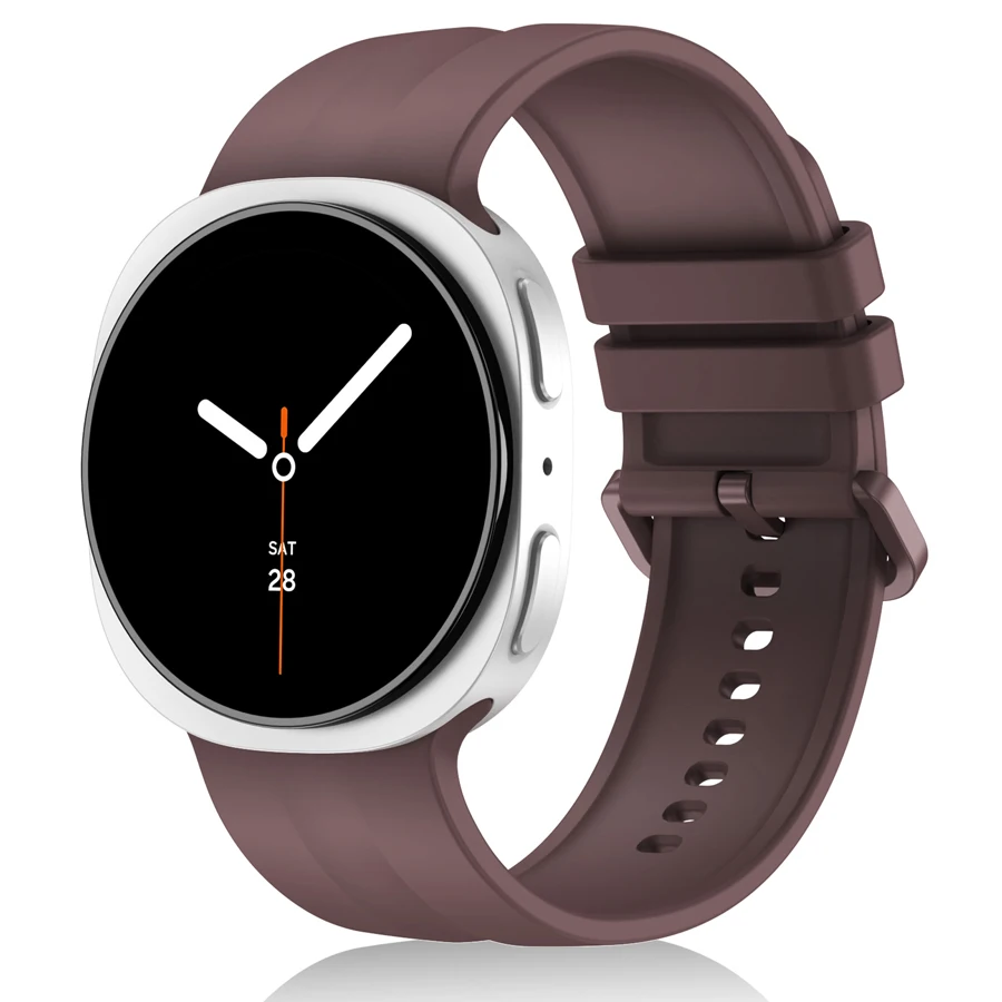 Siliconen Band voor Samsung Galaxy Horloge 9/8 40mm 44mm Band Accessoires Correa Pulseira Armband voor Galaxy Horloge 8 Classic 46mm