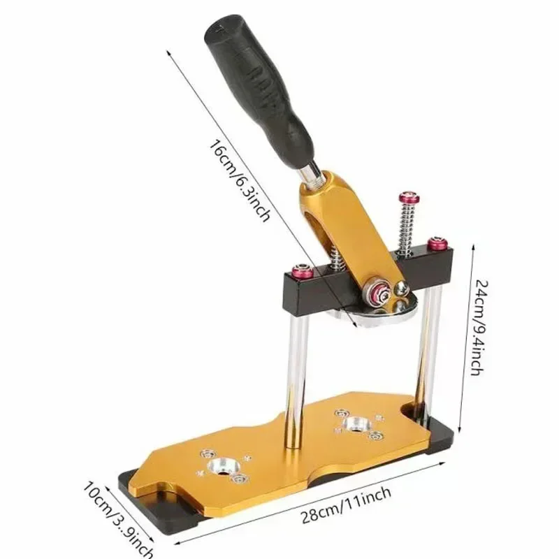 Роторная машина для бейджей без формы для бейджей, вращающаяся кнопка из нержавеющей стали, пресс для изготовления бейджей своими руками на заказ, разные размеры
