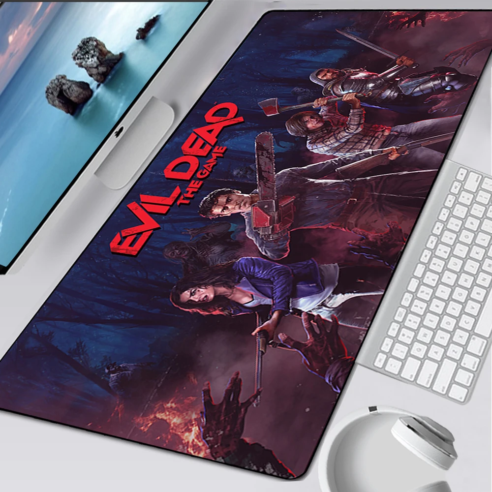 

Evil Dead The Game Large Gaming Mouse Pad Computer Mousepad PC Gamer Mouse Mat Laptop Mausepad XXL Carpet Keyboard Mat Desk Pad