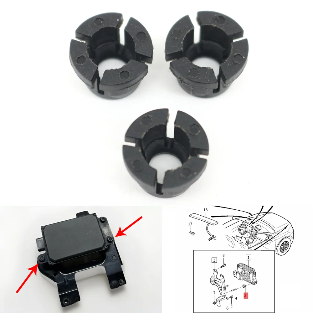 ACC Radar Sensor Control Module Bracket Fixed Clip Buckle For Volvo S60 V60 11-21 V70 XC70 08-16 S90 17-25 V90 17-19 S80 V40 MK2