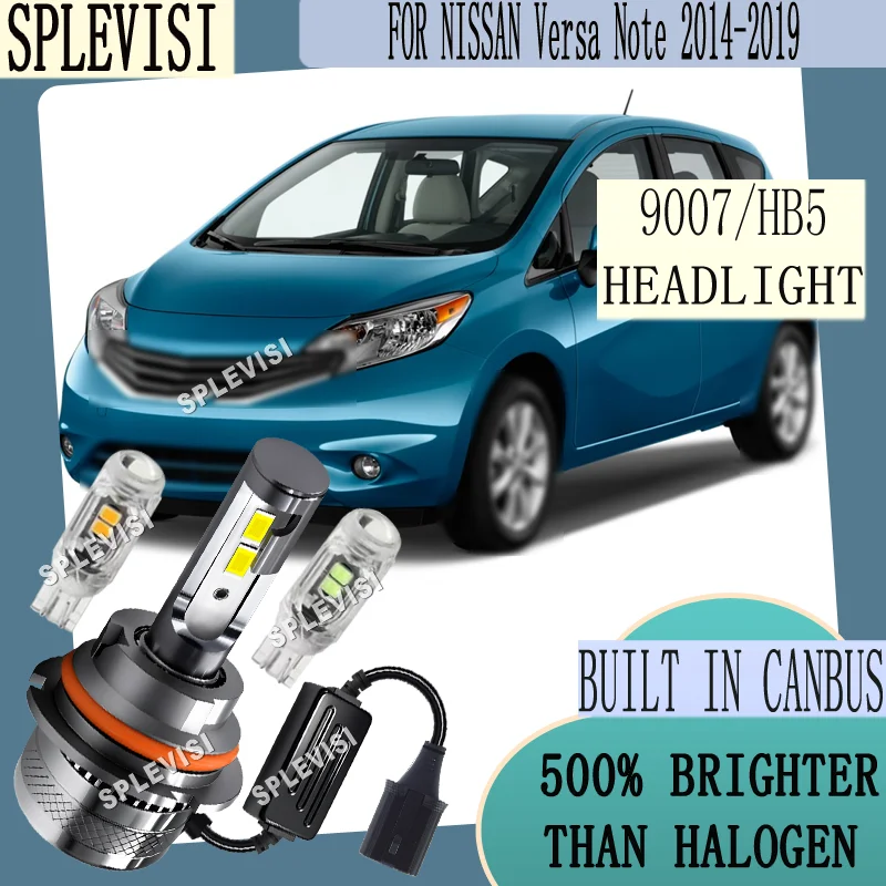 

Easy Replacement Cooling Fan DC 12V-24V Shockproof Design Led Headlight For NISSAN Versa Note 2014 2015 2016 2017 2018 2019