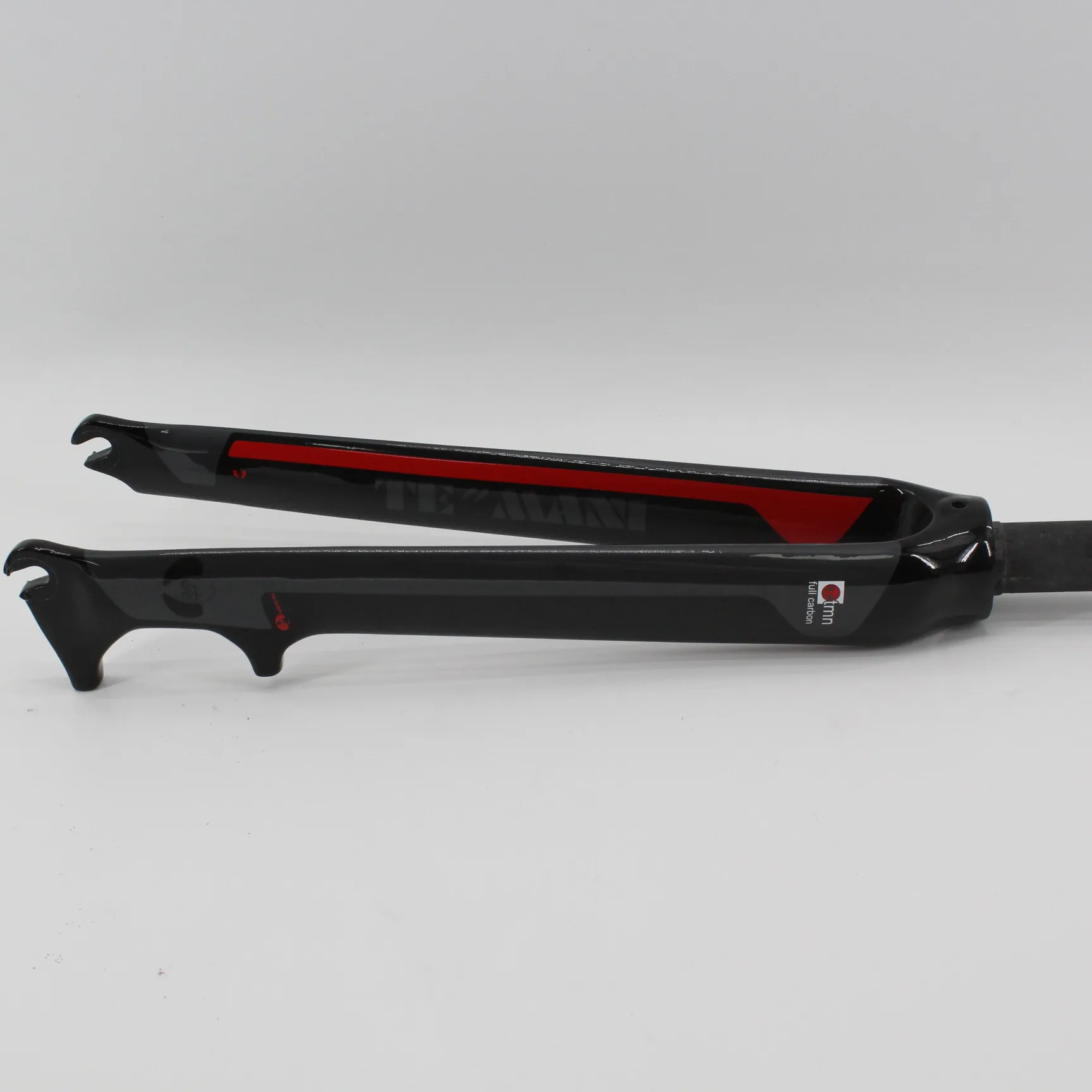 Neueste temani 700c Rennrad 3k Voll carbon Scheiben brems gabel Carbon Fahrrad Vorderrad gabel Hart carbon Teile 4 Farben – Detail 12