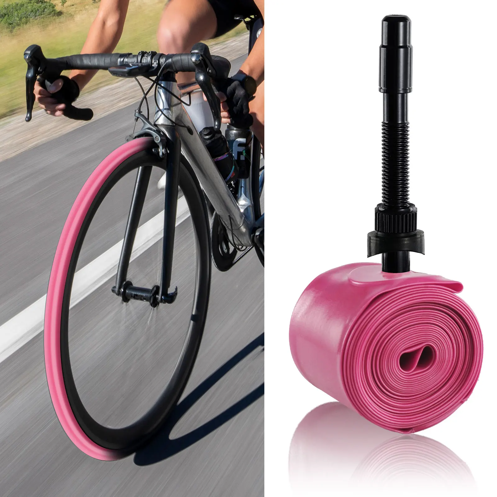 

NPY 700x18-32c насадка из алюминиевого сплава для шоссейного велосипеда, внутренняя трубка из ТПУ, трубка с внешней резьбой, внутренняя шина, съемные сердечники, аксессуары для шин