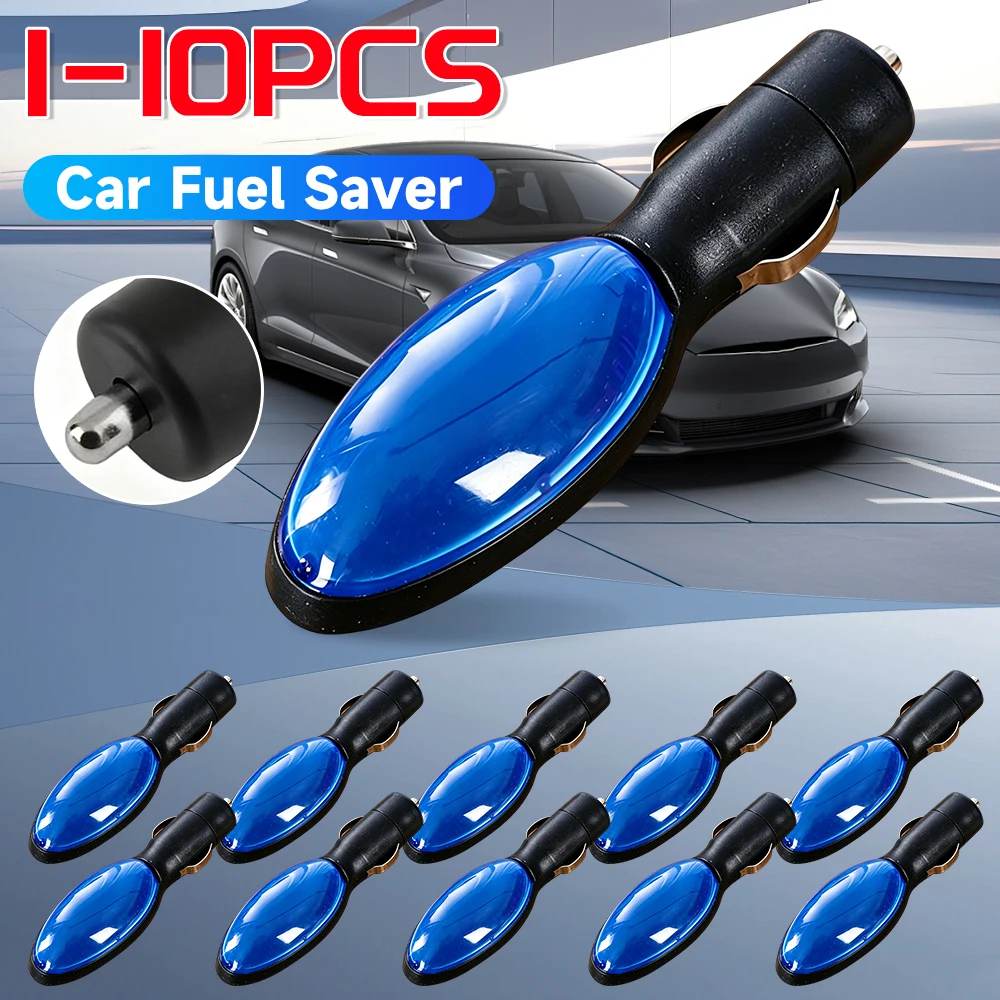 1-10 Stück Fuelshark Auto-Kraftstoffspargerät 12V Universal Plug-and-Play Kraftstoffsparer für Autos SUVs Verbessert die Kraftstoffeffizienz