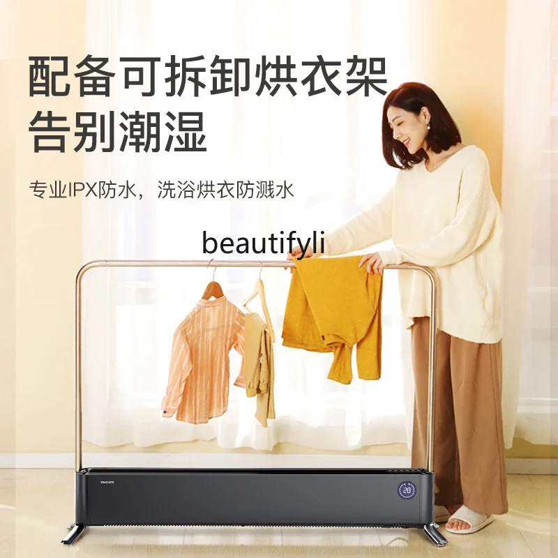 Riscaldatore per battiscopa in grafene Potente riscaldamento elettrico Essiccazione domestica di grandi aree