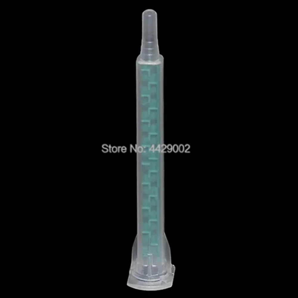 Statischer Mischer 1:1 Epoxidharz-Mischdüse Epoxidharz-Mischdüsen Klebstoff-Mischrohr Werkzeuge für 50ml AB-Kleber-Kartuschen – Detail 1