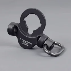 Tactical Dual Side End Plate Flexible Scope Mounts Sling Swivel mount Quick Detach Push Botton Adapter Fit For M4 M16 Airsoft