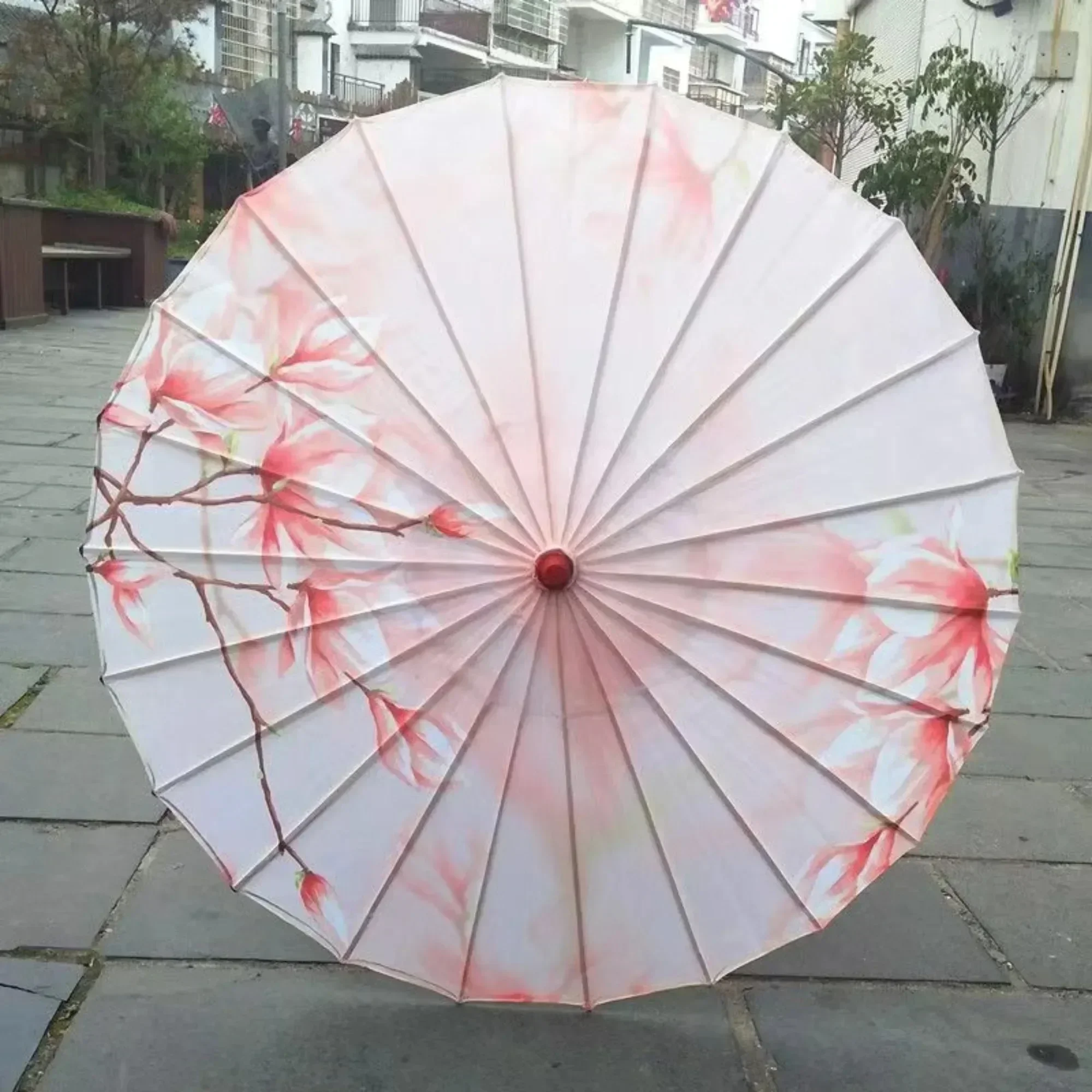 

Hanfu Oily Paper Umbrella, Dance Performance Umbrella, Photography Props, Ancient Point Umbrella, Sun UV Protection