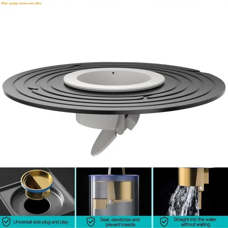 203F Bathroom Sink Filter Plug Bathroom Floor Drain Plug for Quick Water Drainage