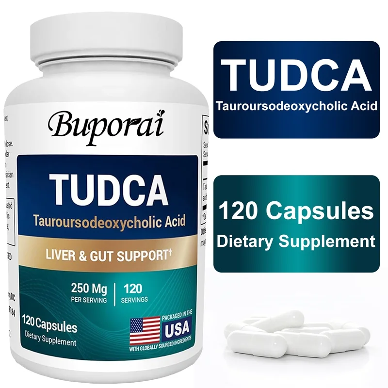 

TUDCA Supplement - Beneficial for Liver Health, and Supports The Health of The Gut, Immune System, Gallbladder, and Thyroid