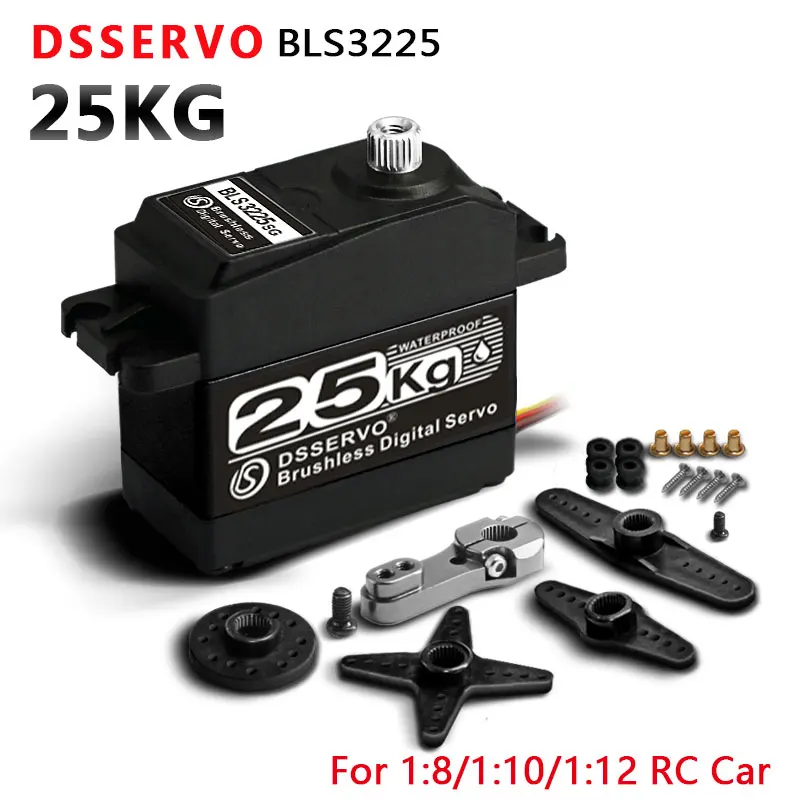1X BLS3245 Update Servo 25KG 35KG 45KG Full Metal Gear Digital Servo Baja Servo Waterproof Servo for Baja Cars+Free Shipping