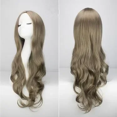 (DM-WIG01) Resin Japan Anime Kigurumi Cosplay Mask Lolita Crossdressing BJD Masks' WIG 70cm Middle Minute Curls