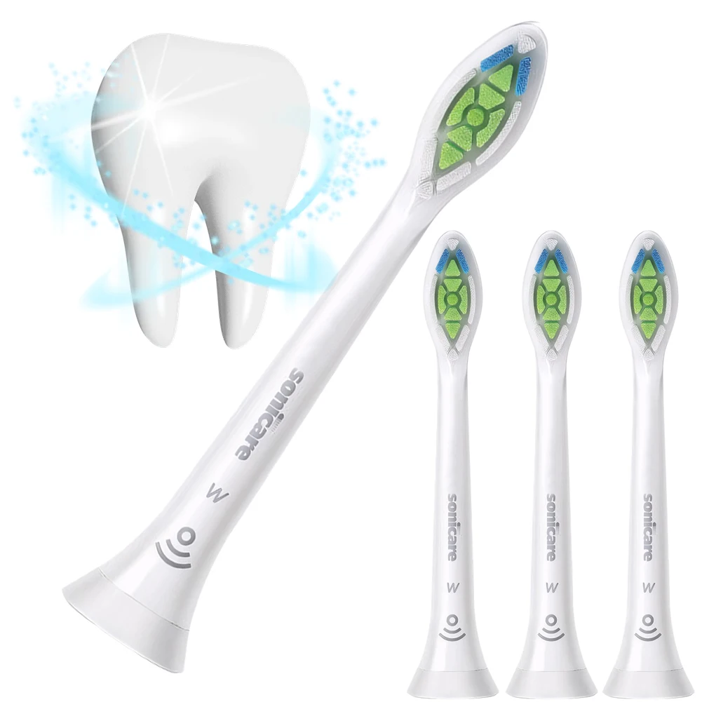 4 сменных насадки для электрической зубной щетки Philips HX6064 Sonicare W2 4 сменных насадки для электрической зубной щетки Philips HX6064 Sonicare W2