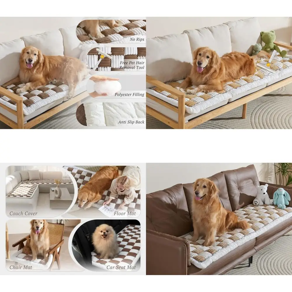 

Чехол на диван для собак, чехол на диван, моющийся чехол на диван для домашних животных, чехол для дивана, защитное одеяло для дивана, одеяло для собаки S