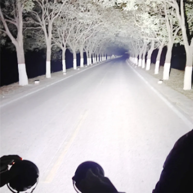 Fog Light Driving Lamp 12-60V LED Motorcycle Work Light Spotlight For Motorcycle Headlight-ABQA