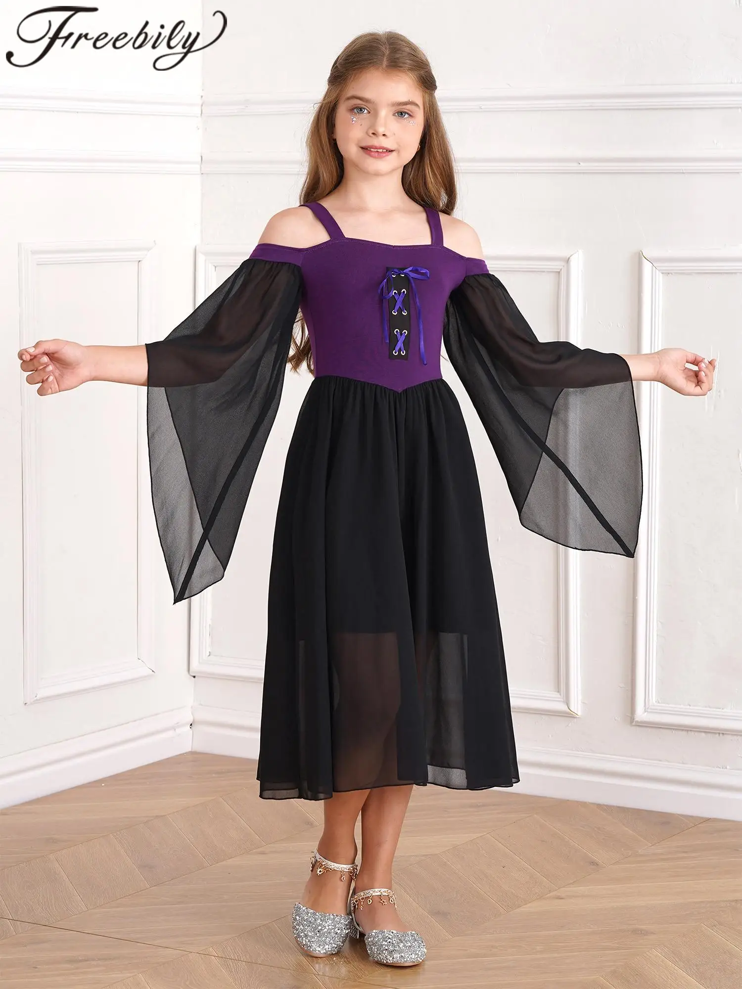

Girls Medieval Fancy Dress Up Gothic Robe Cosplay Vintage Renaissance Dresses Party Gown Carnival Ropleplay Princess Costume