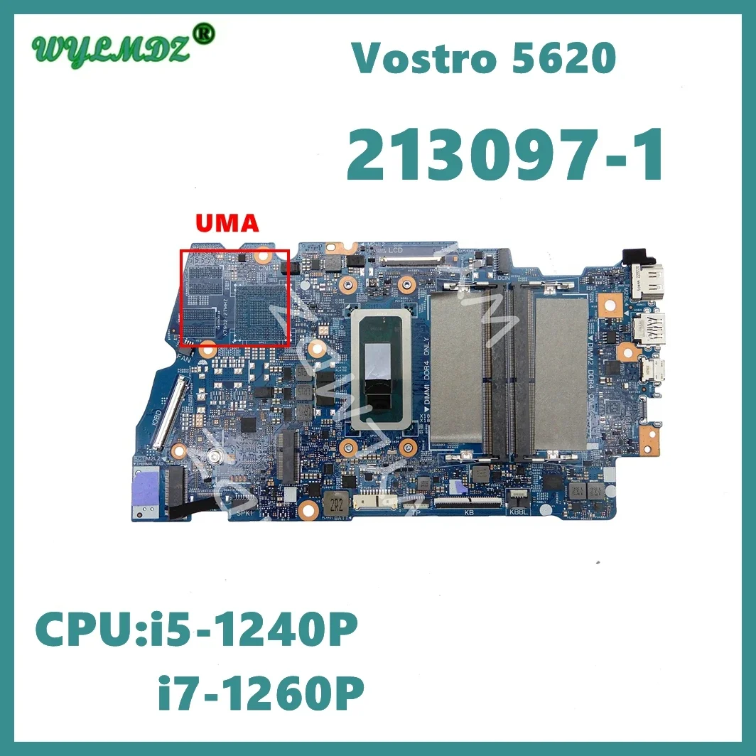 

213097-1 With i5-1240P i7-1260P CPU Laptop Motherboard For Dell Vostro 5620 Mainboard CN 0HRNCW 0V66D7 Fully Tested OK