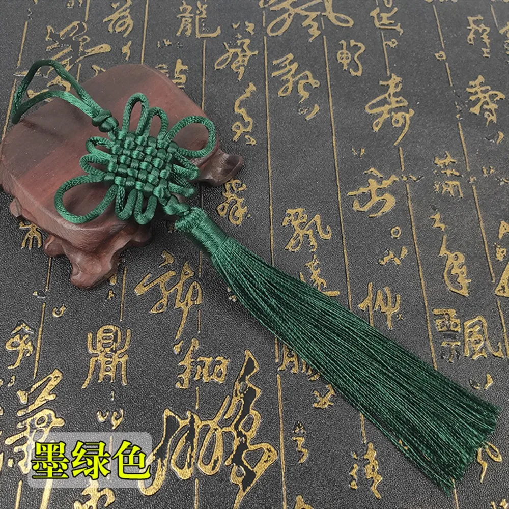 1-16Pcs Imitation Chinese Knot Tassels DIY Curtain Clothes Bag Craft Supplies Classical Style Tassel Pendant 20cm