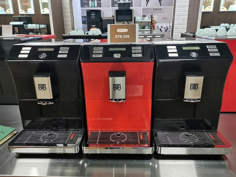 BTB206 uso domestico e uso commerciale macchina per caffè espresso macchina per caffè Espresso completamente automatica professionale