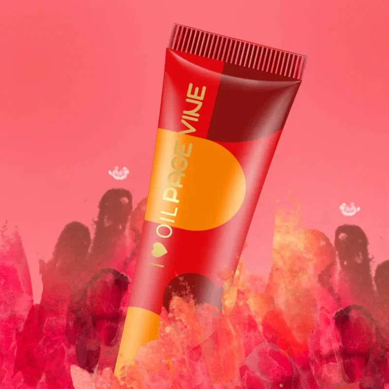 PAGE VINE Manteiga Lip Balm Hidratante Nutritivo Lip Gloss Hidratante Lip Plumping Hidratante Lip Gloss Peptídeo Lip Stain Maquiagem