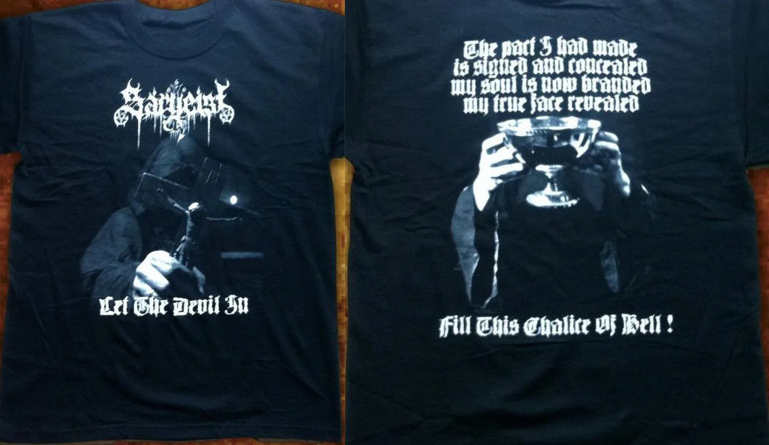 

Rare Sargeist - Let the Devil In Band Album S to 5XL T-shirt S5029