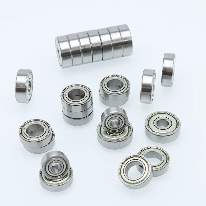 Ball Small Bearing Steel Sealed 2x5x2.5 3x6x2.5 5x10x4 5x11x4 8x22x7mm Miniature Skateboard Precision Bicycle Low Noise Bearings