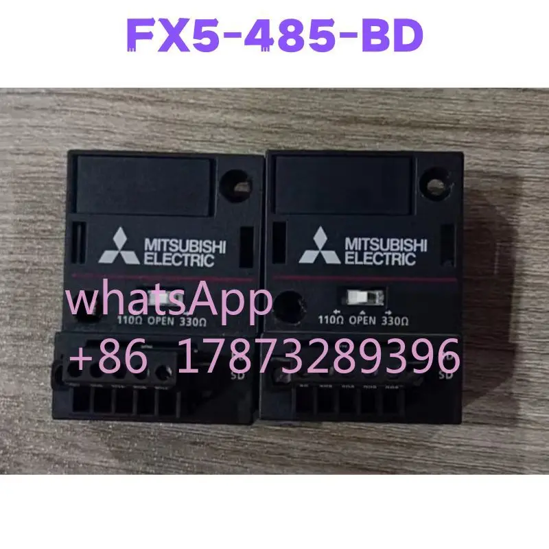 

Second-hand FX5-485-BD FX5 485 BD PLC Module Tested OK