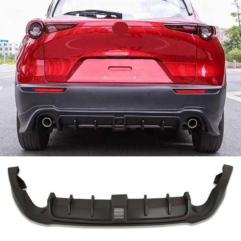 Car Accessories Body Kit For Mazda CX-30 Front Lip Rear Diffuser Lip with Lights Side Skirts Plastic High ABS Material Body Kit