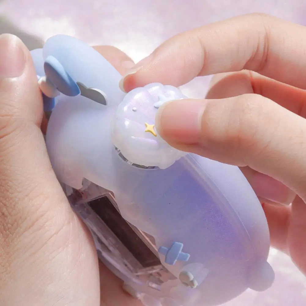 2PCS Cute Shell Star Joystick Cap For Tamagotchi Paradise Silicone Rotary Knob Button Protective Cover Decor