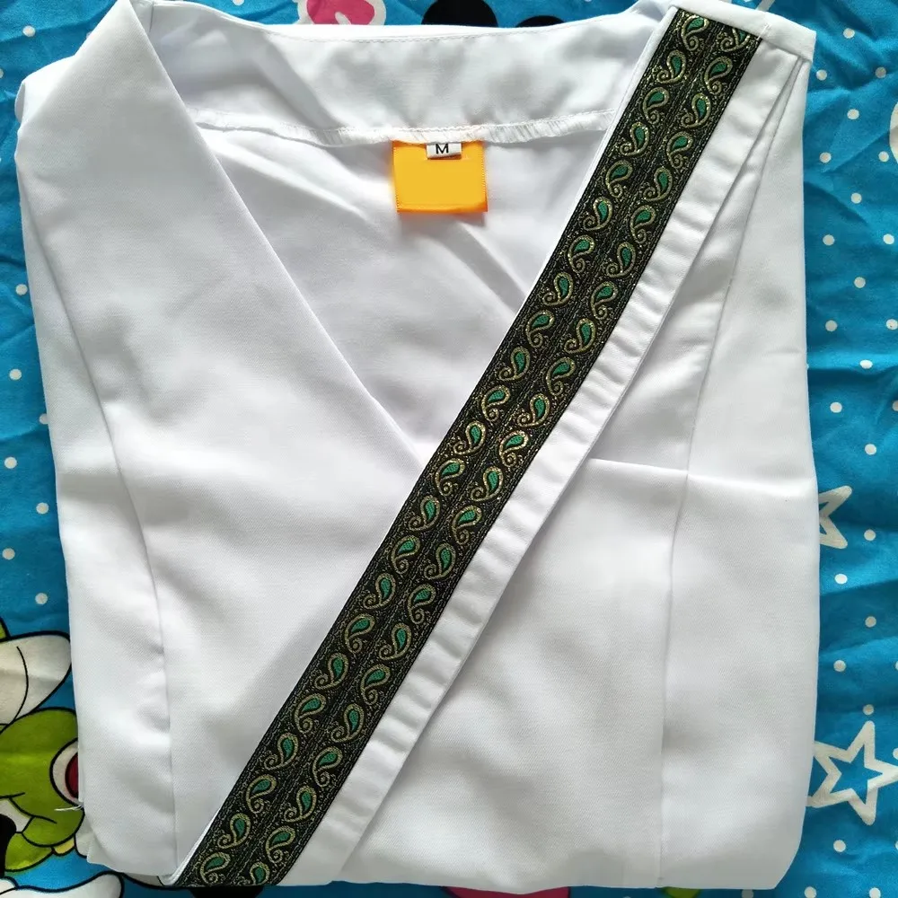 女性半袖 V ネックナーストップススプライスポケットナースドレススリム作業服ブラウススカート A ライン制服ドレス