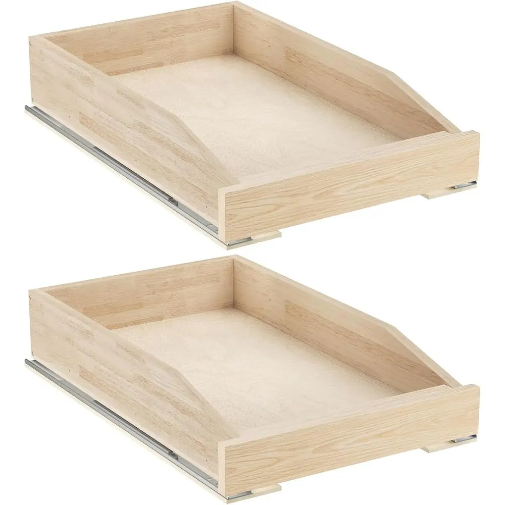 Pull Out Cabinet Organizer with Sot Close, 13-1/2