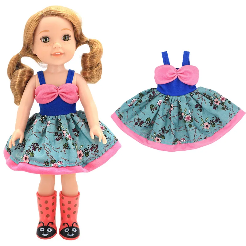 Fit für 14,5 "Gummibärchen Puppen kleid Camille Ashlyn Kendall Emerson Outfit 35cm Mode Mädchen Puppen kleider