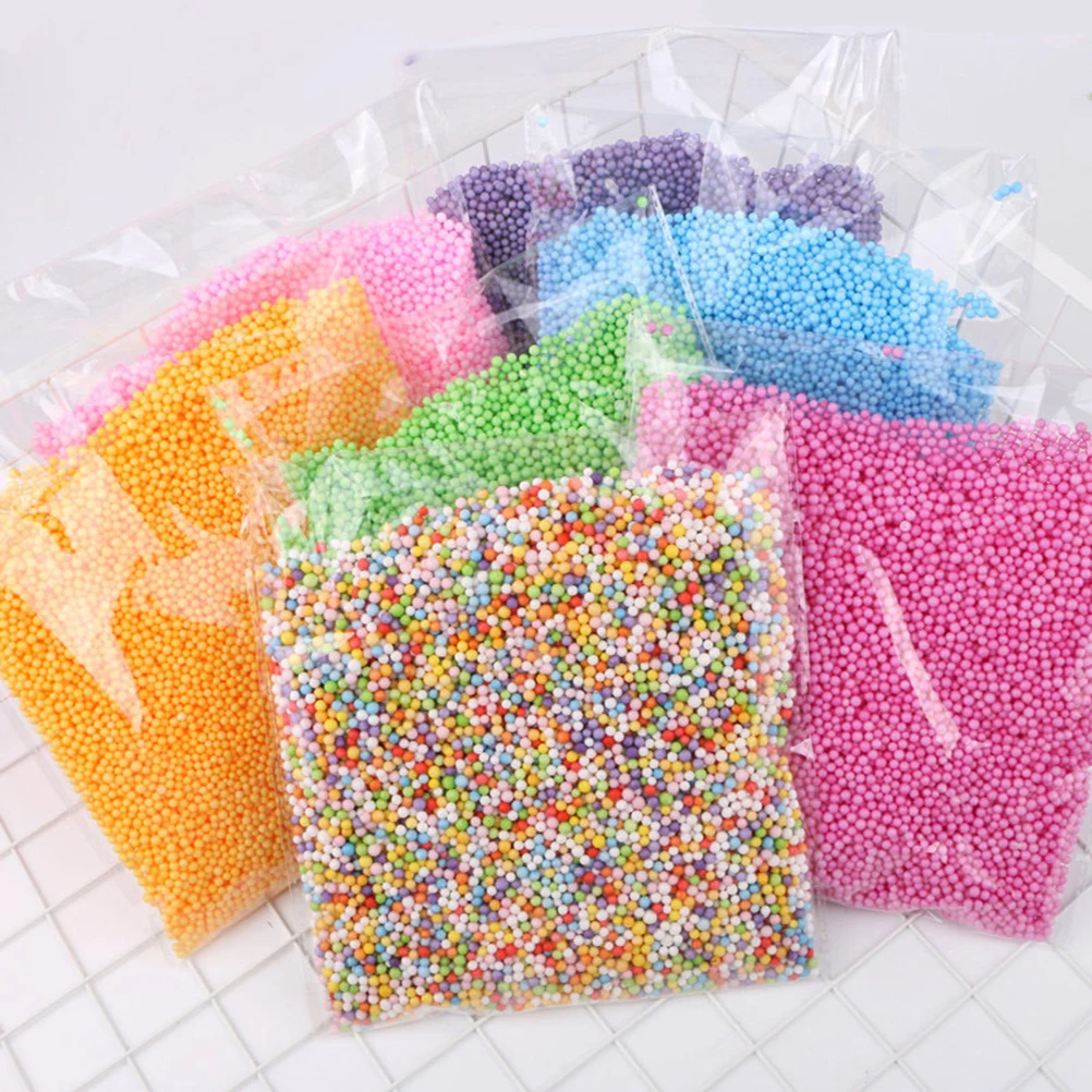 

Foam Balls 3 Packs 0.25 0.35cm Beads Crafts Decoration Stress Relief Toys Gift Box Filling Art Projects Wedding