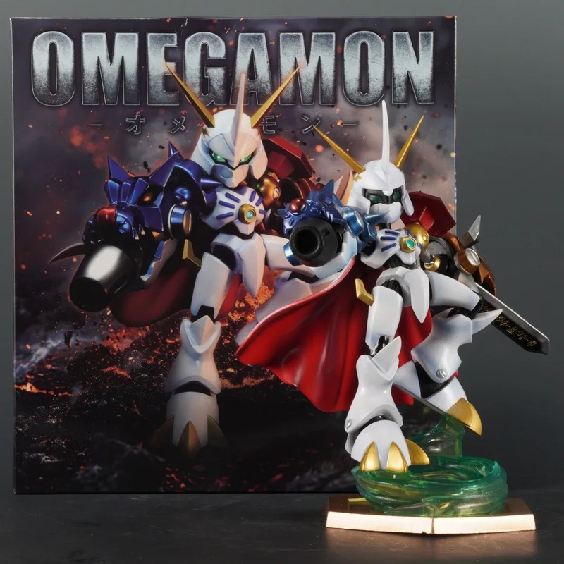 

Digimon Adventure Royalknights Series Omegamon Q Version Figure Model Toys Collect Ornaments Anime Peripheral Birthday Gifts