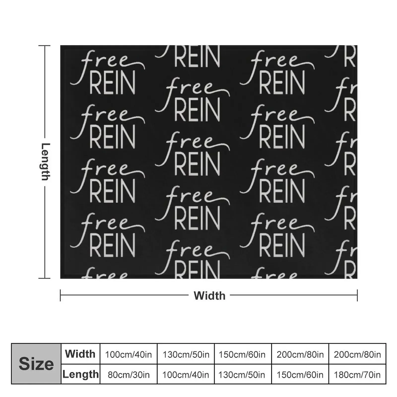 Free Rein Throw Blanket blankets and throws Decorative Throw Blankets