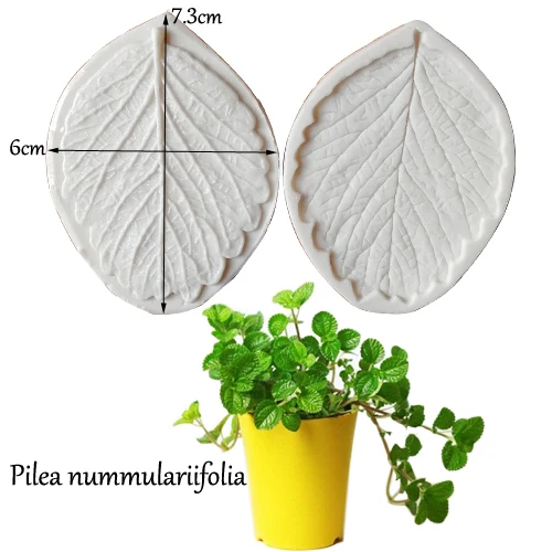 3D Strawberry Silicone Molds Flower Leaf Cupcake Topper Fondant Candy Clay Chocolate Gumpaste Moulds Earring Tools M2108