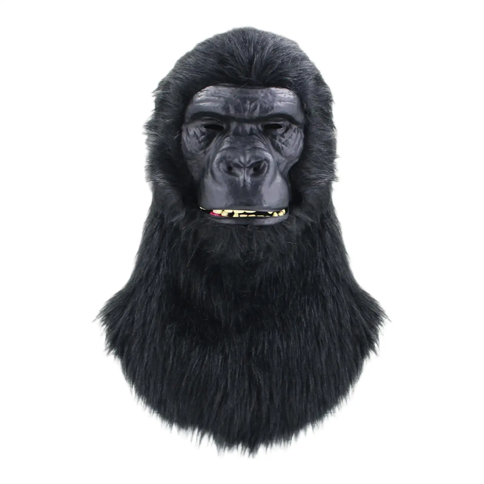 Animal Halloween Costume Reusable Easy Wear Carnival Cosplay Gorillas Head Mask for Dress up Fancy Dress Festival Holiday Party