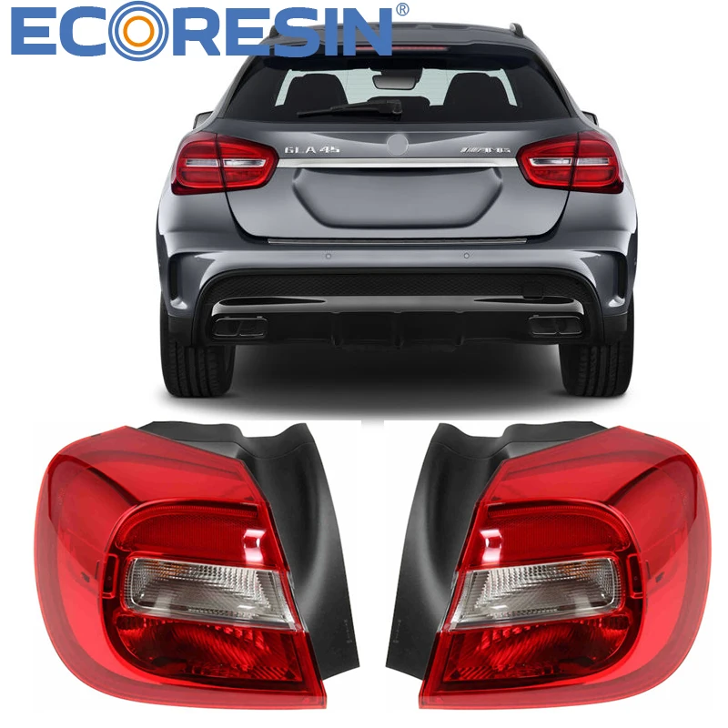 For Mercedes Benz GLA Taillight W156 Rear Lamps Outer LED Car Auto  OE Part Aftermarket Body Kit OEM 1569061958 1569062058