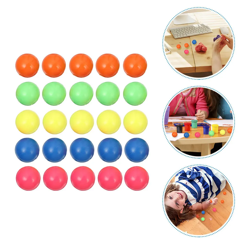 200Pcs Colorful Counting Balls High Grade Plastic Smooth No Bubbles Kids Math Learning Educational Tool for School Home Use