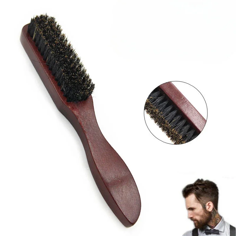 Wild Boar Bristles Material Beech Beard Brush Shaving Set Barber Shop Perfessional Tools Reduce Frizz Shaving Brush