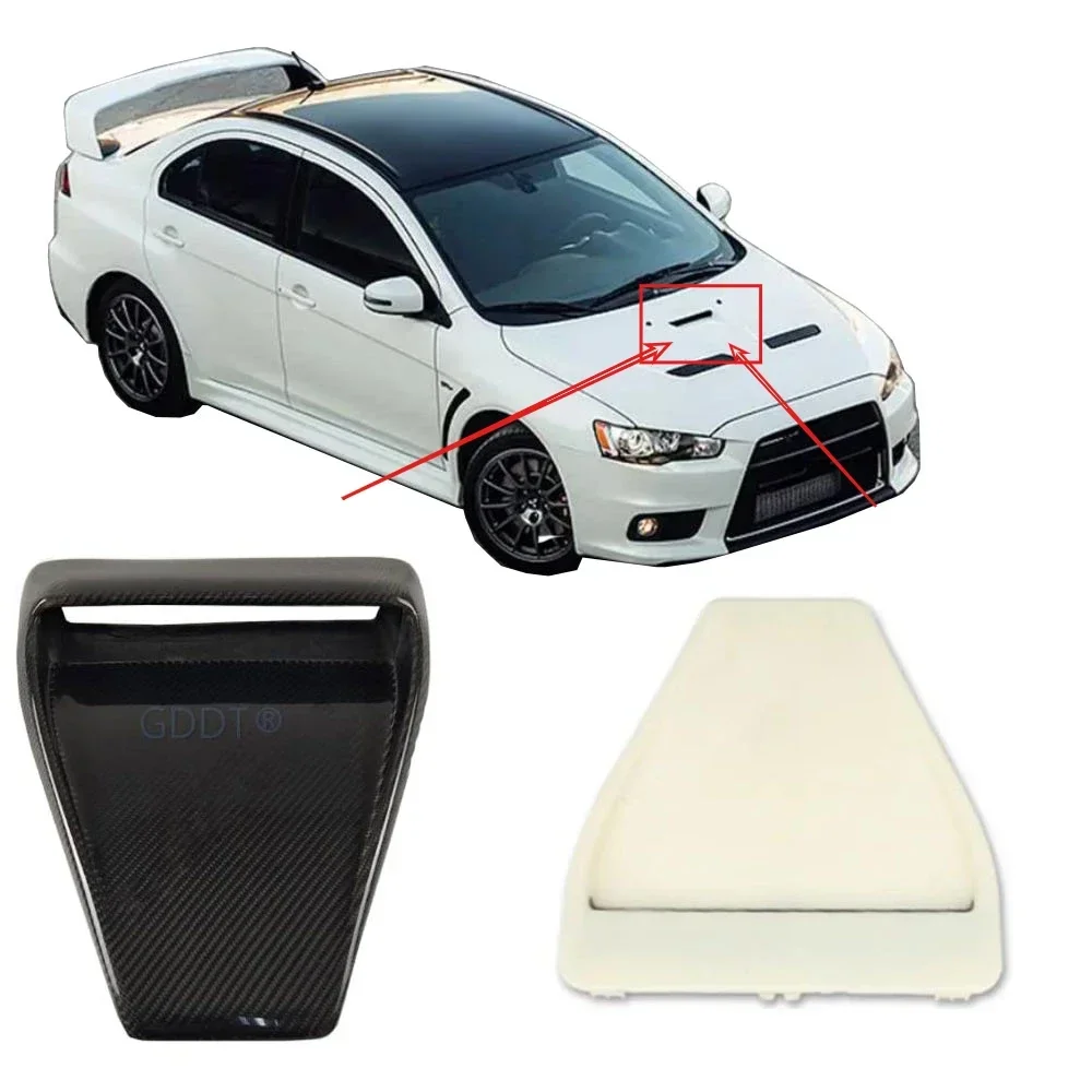 

1 Piece Plastic Center Air Vent Engine BONNET Cover with Paint or No FOR Lancer Evo CZ00 Hood MIDDLE Vent Trim 5915A077