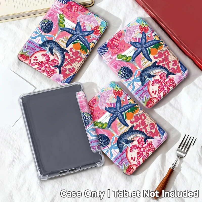 

Transparent Soft TPU Bottom Shell Case,for New Kindle 10/11/12th, Kindle Paperwhite5,sleep/wake,protection cover,durable leather