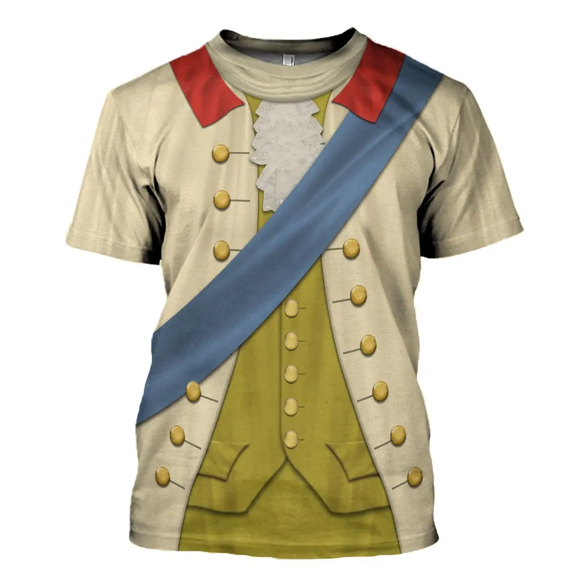

SONSPEE Miklos Horthy 3D Print Sport Quick-dry Breathable Men T-shirt Cosplay Street Party Casual Fun Short-sleeve Clothing Top