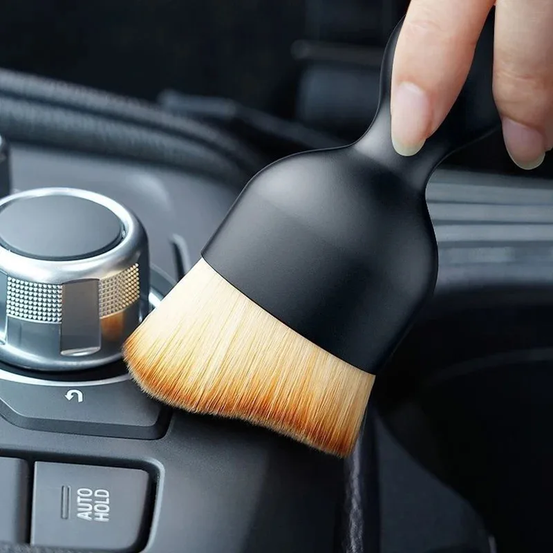 1/5pcs Car Interior Cleaning Tool Air Conditioner Air Outlet Cleaning Artifact Brush Car Brush Car Crevice Dust Removal
