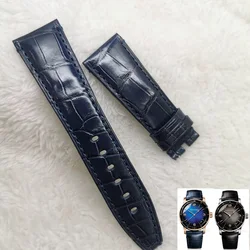 FUYIJIA Luxury Custom A-udemarsP-iguet CODE-11.59 Watch Band Alligator Strap 22MM Genuine Leather Belt Crocodile Skin Watchbands