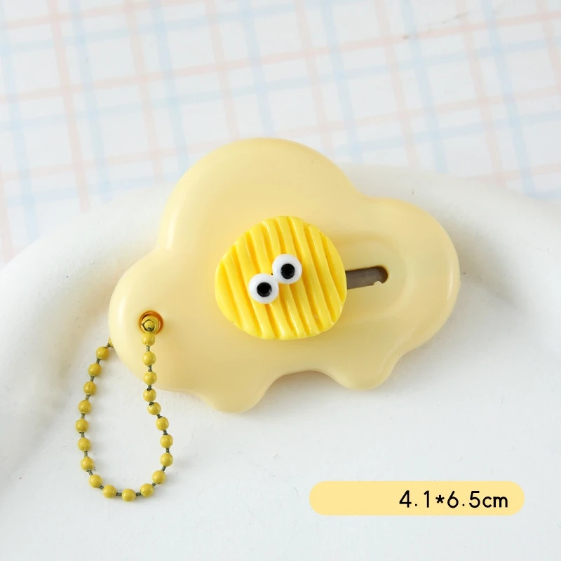 عين كبيرة محاكاة الغذاء لعبة سكّين متعدّد الاستخدامات صغير محمول الة قطع الورق قطع ورقة شفرة حلاقة مكتب القرطاسية قطع سكين