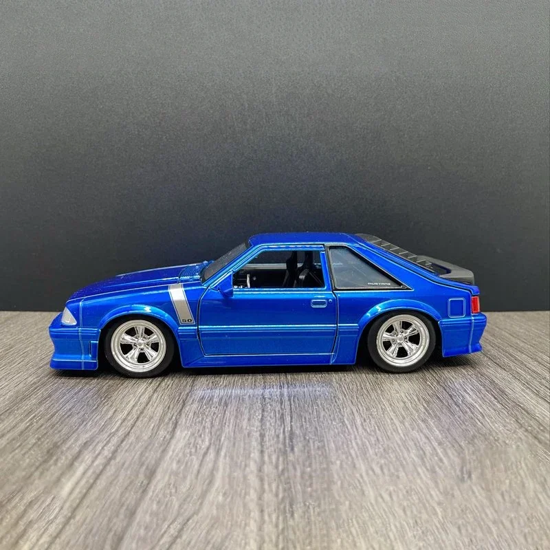 JADA 1:24 フォード マスタング GT 1989 おもちゃ合金車ダイキャスト & おもちゃの車車モデルミニチュアスケールモデルカーのおもちゃ