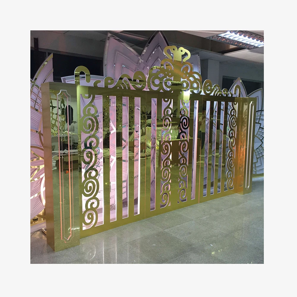 Top Quality Acrylic Backdrop Set Display Wedding Background Party Supply luxury Backdrop Sets For Party Decoration