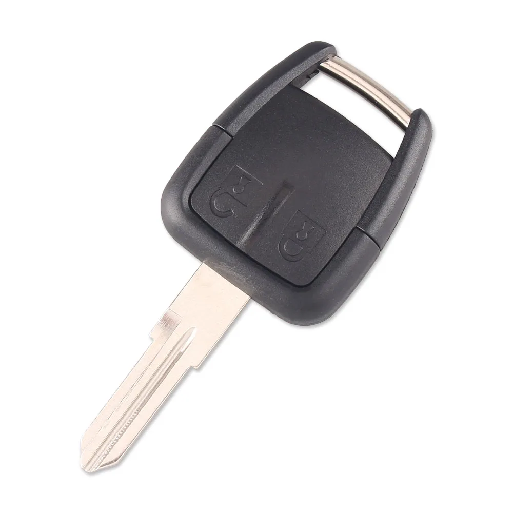 KEYYOU 2 Button Car Key Remote Case Shell Fob For Chevrolet With Key Blade