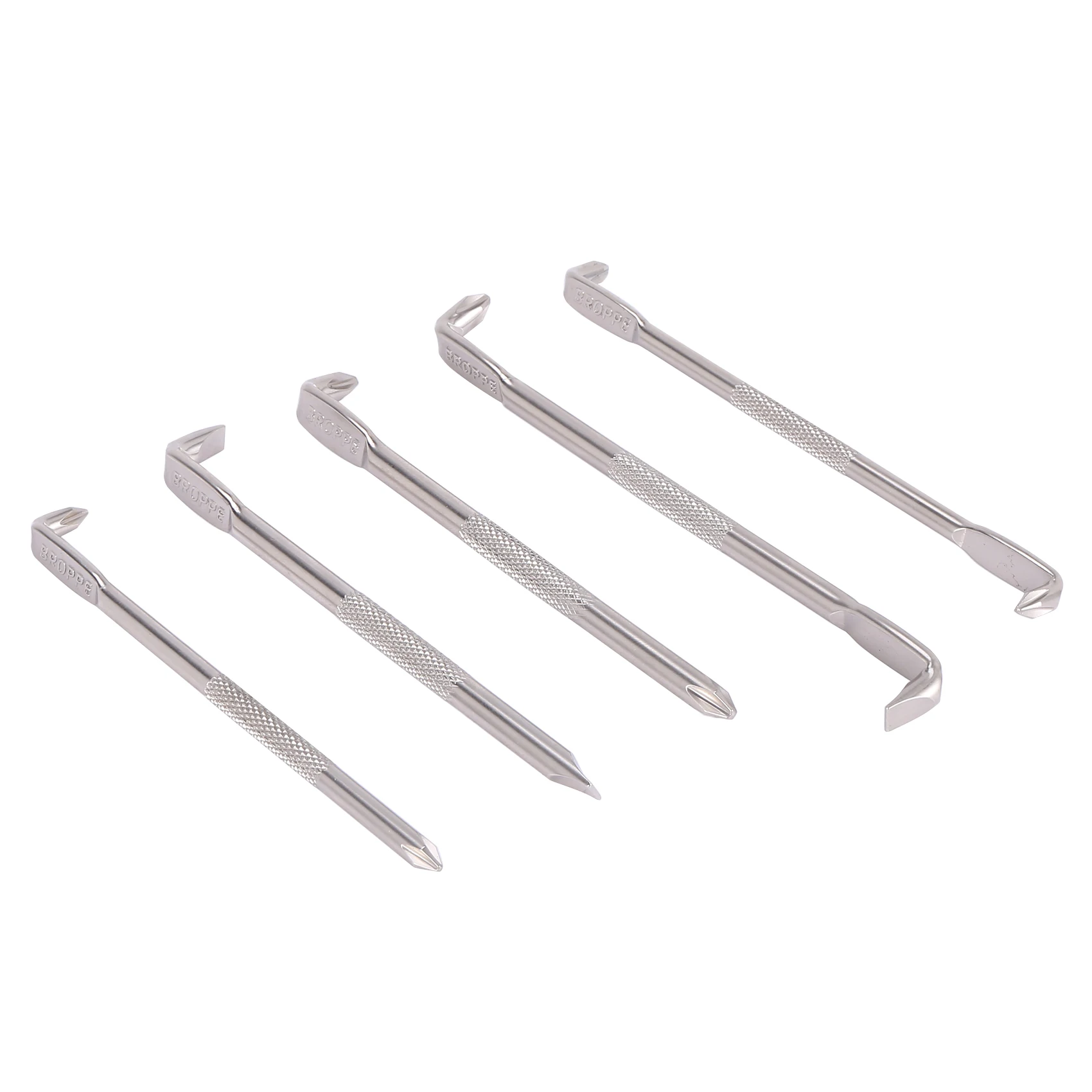 BROPPE 5Pcs cacciavite di tipo Z a forma di L 90 gradi ad angolo retto curva a gomito Phillips/scanalato con cacciavite corto magnetico